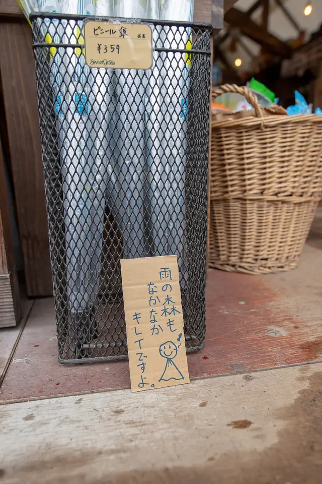 Inexpensive clear vinyl umbrellas for sale in Japan