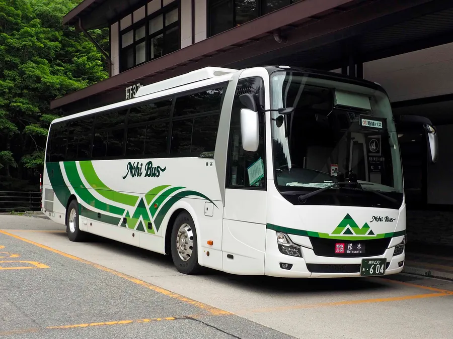 Nohi Bus express (ligne de Matsumoto, Aero Ace), pour les familles qui veulent limiter les frais