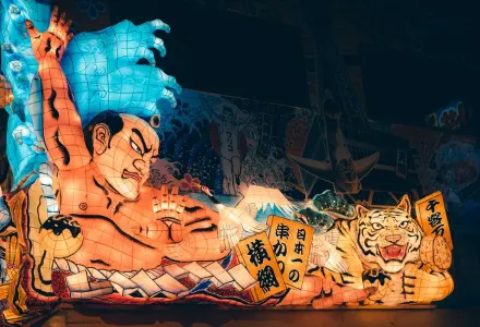 Aomori Nebuta Festival float